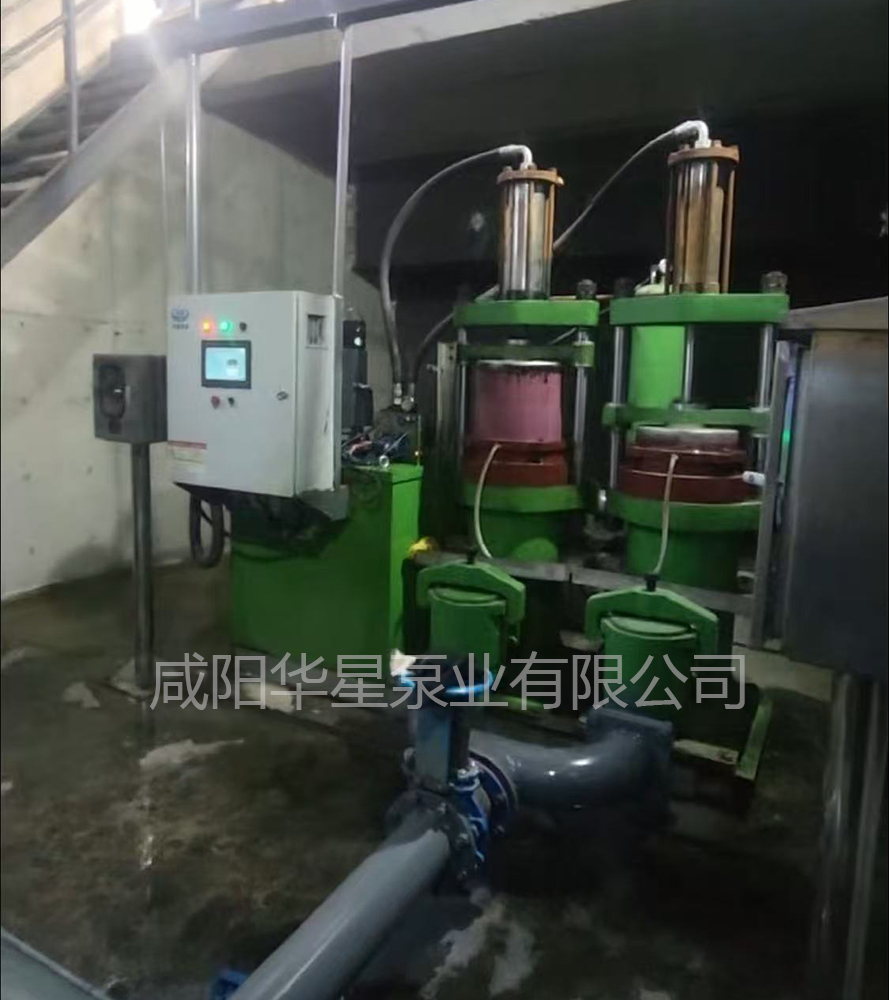 YBH400柱塞泥漿泵洗煤廠使用現場